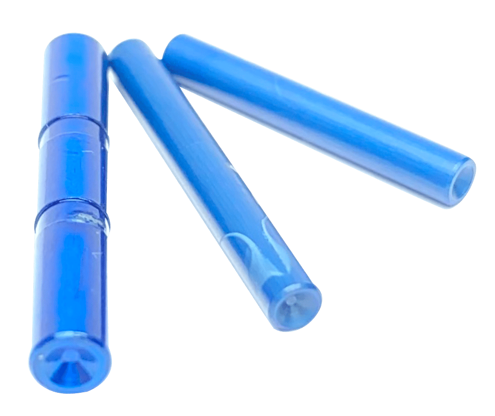 Cross Armory CRG5PSBL 3 Pin Set Dimpled Compatible w/Glock 17/19/26/34 Gen5 Blue Steel