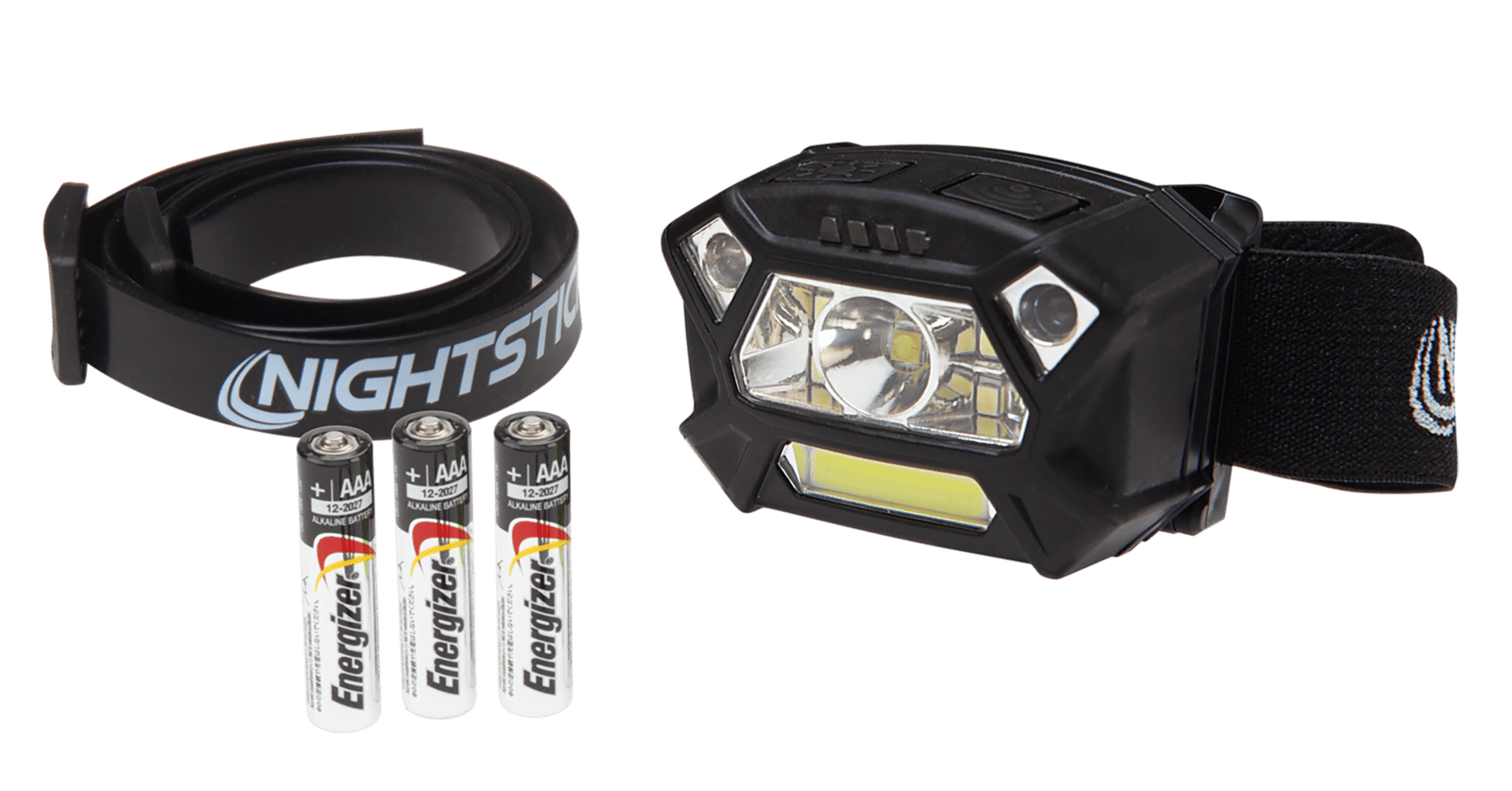 Nightstick NSP-4400B   Black 320 Lumens Features Motion Activated Wake/Sleep Clip-On/Strap