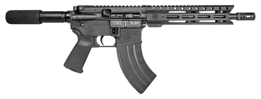 Diamondback DB1915O001 DB15  7.62x39mm 28+1 10", Black, Carbon Lower, 9" M-LOK Handguard, Padded Buffer Tube, Magpul Grip
