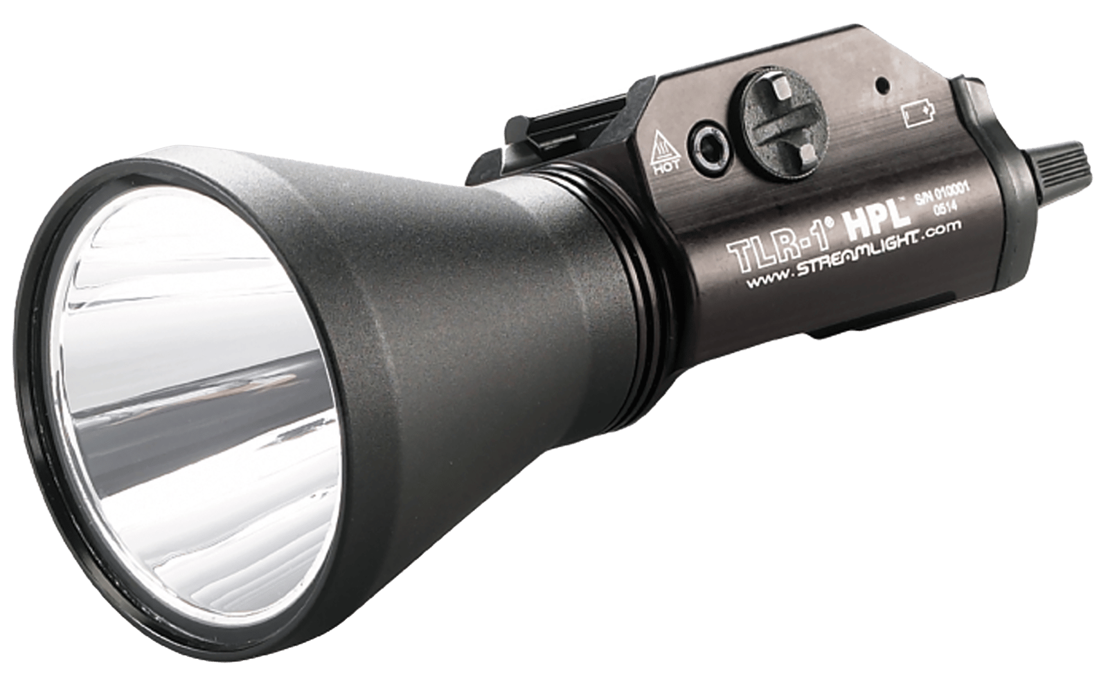 Streamlight 69215 TLR-1 HPL Gun Light  Black Anodized 1,000 Lumens White LED