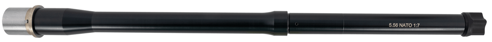 Timber Creek Outdoors TC556MED16 Med 16 Replacement Barrel 5.56x45mm NATO 16" Mid-length Gas System with M4 Feed Ramps Black Nitride