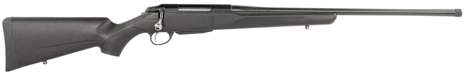 Tikka JRTXE31316MT T3 Lite Full Size 350 Legend 3+1 16" Matte Blued Threaded Barrel, Blued Drilled & Tapped Steel Receiver, Fixed Black Synthetic Stock, Right Hand