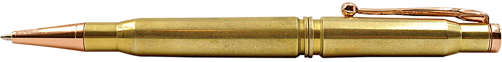 Caliber Gourmet CBG1014 Caliber Gourmet Ball Point Pen Gold Brass