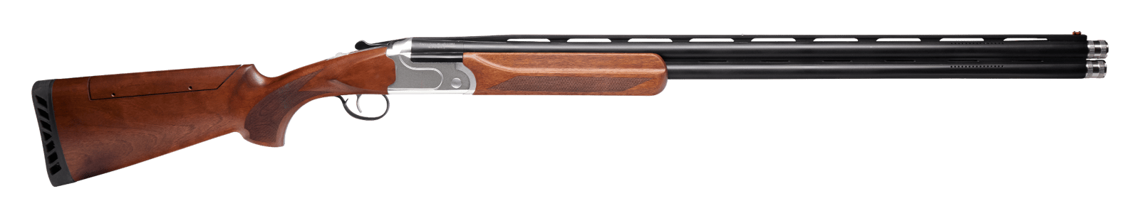 Savage Arms 18884 555 Sporting Compact 410 Gauge 3" 2rd 26" Ported Over/Under Barrel, Silver Rec, Oiled Turkish Walnut Furniture, Adj. Cheek Rest Stock, Fiber Optic Sight, Five Ext. Chokes