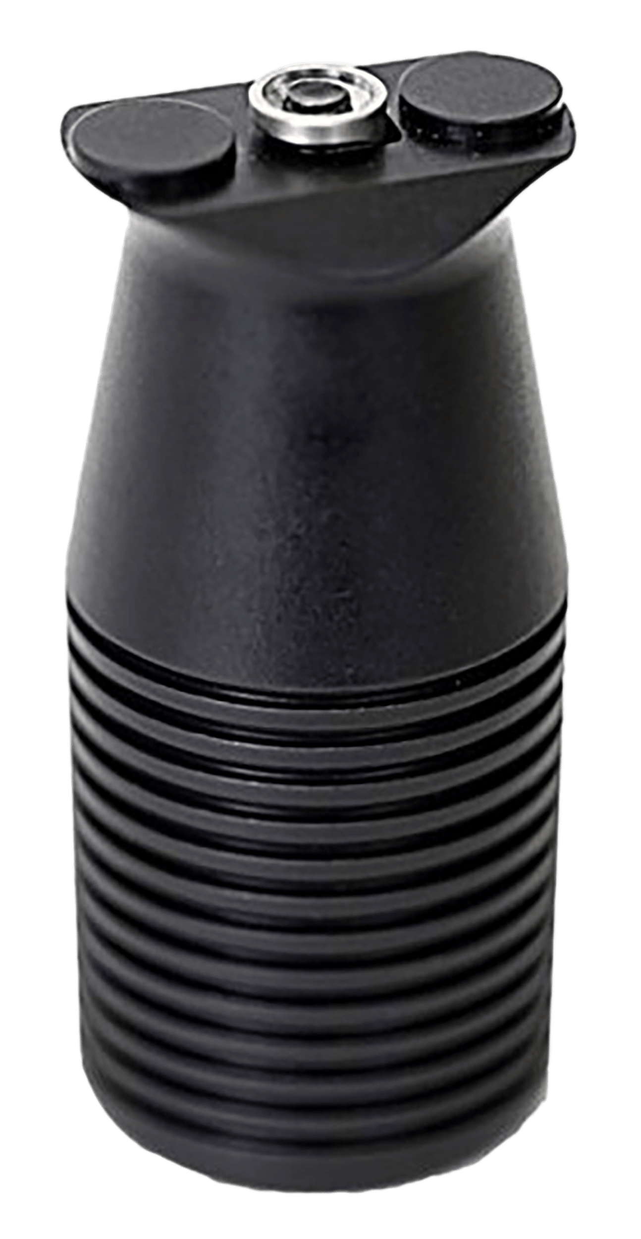 Ergo 4231BK Mini Max Vertical Forward Grip Black Ribbed Anodized Aluminum, KeyMod Mount