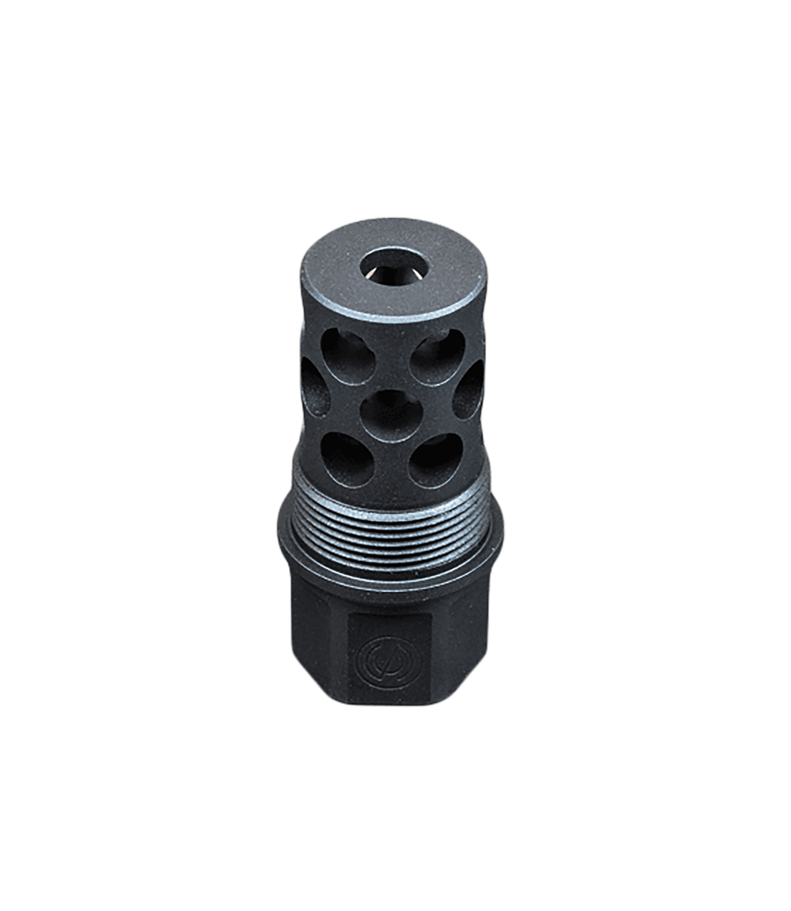 SilencerCo AC5232 TOMD Muzzle Brake Black Matte 1/2"x28 Threads 30 Cal