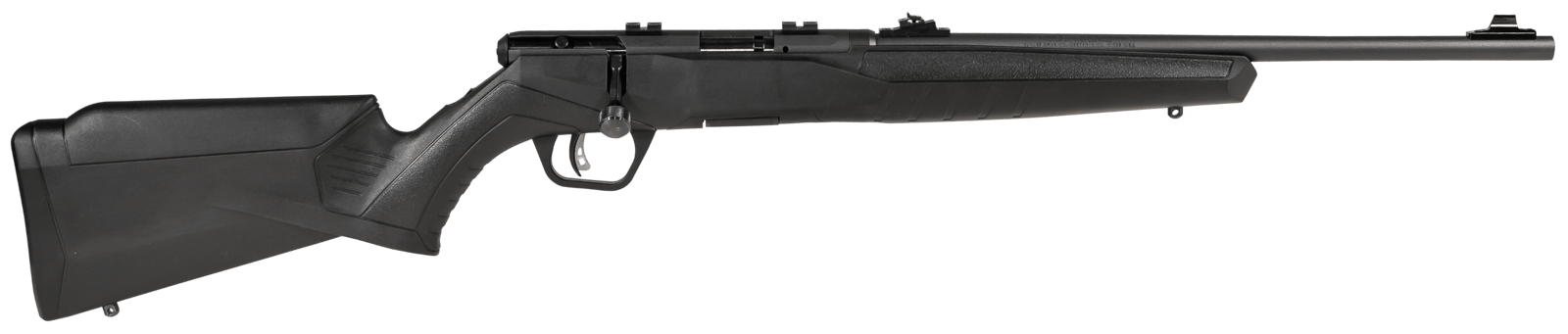 Savage Arms 70514 B Series F Compact 22 WMR 10+1 18" Matte Blued Button Rifled Barrel, Matte Blued Drilled & Tapped Carbon Steel Receiver, Matte Black Fixed Synthetic Stock, Right Hand