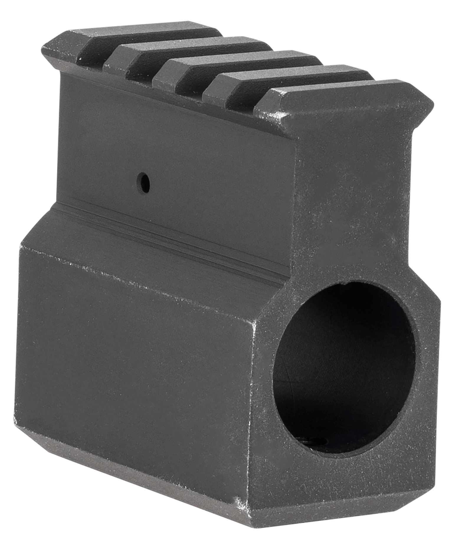 LBE Unlimited ARRGBUH Railed Gas Block Upper Receiver Height AR Platform Black Anodized Aluminum
