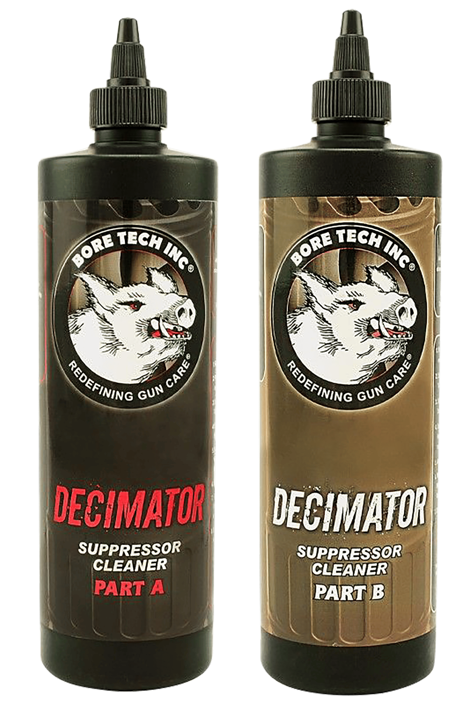 Bore Tech BTCQ30816AB Decimator Suppressor Cleaner A & B 16oz