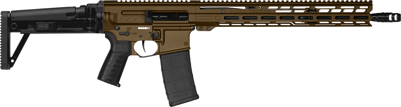 CMMG 55A1A0B-MB  DISSENT MK4 556    16.1    MDBRZ