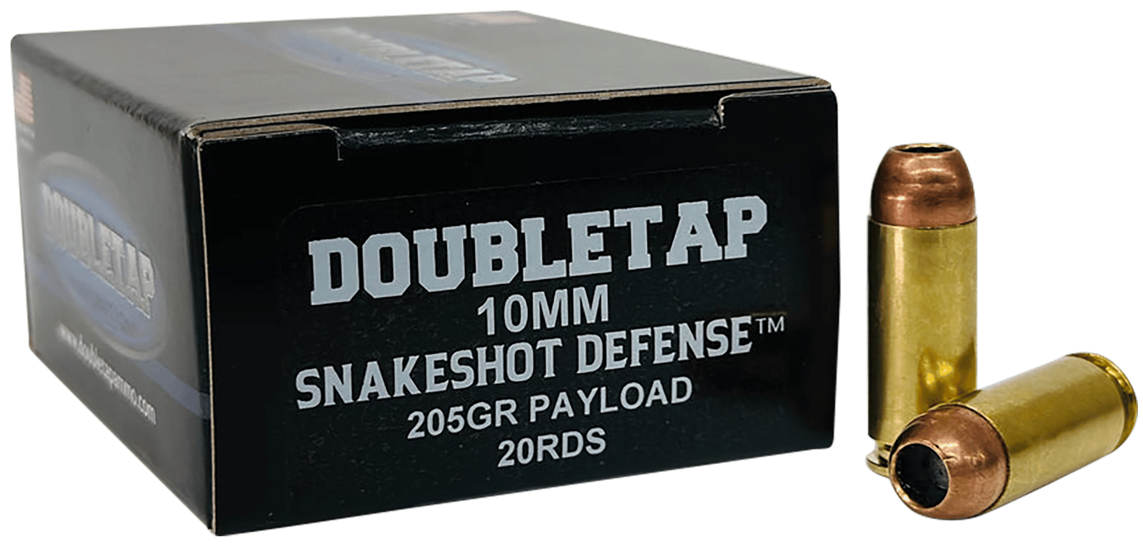 DoubleTap Ammunition 10MMSS20 Snake Shot  10mm 20 Per Box/50 Case
