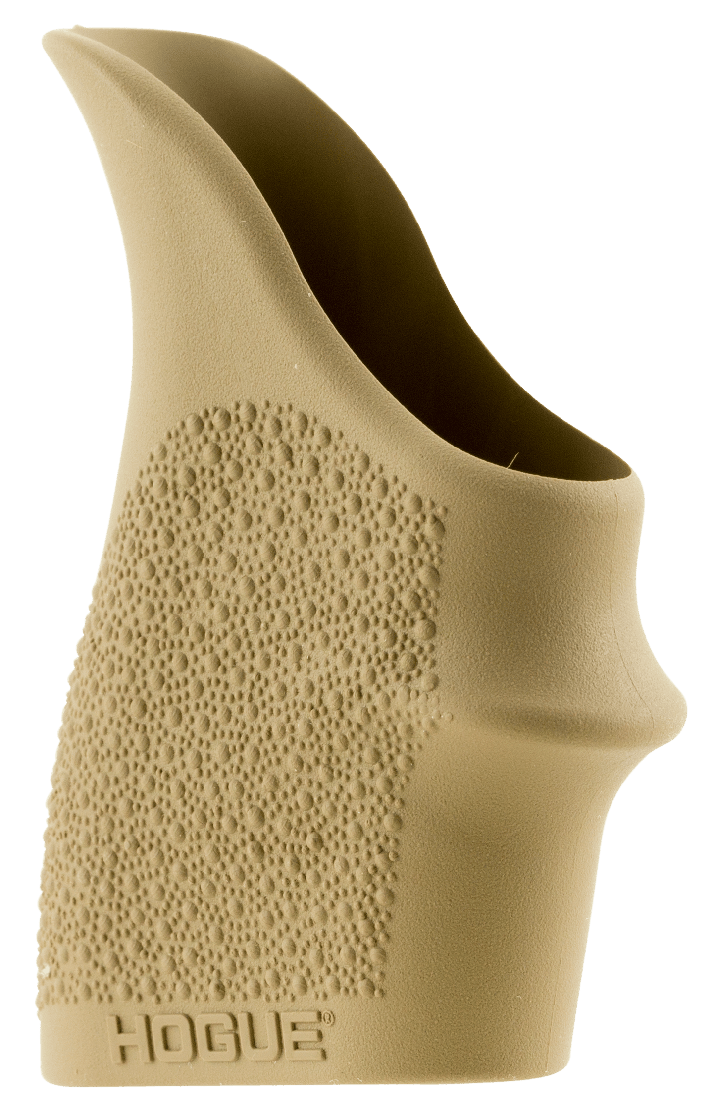 Hogue 18403 HandAll Beavertail Grip Sleeve Textured Flat Dark Earth Rubber for Glock 26, S&W M&P Shield, Ruger LC9