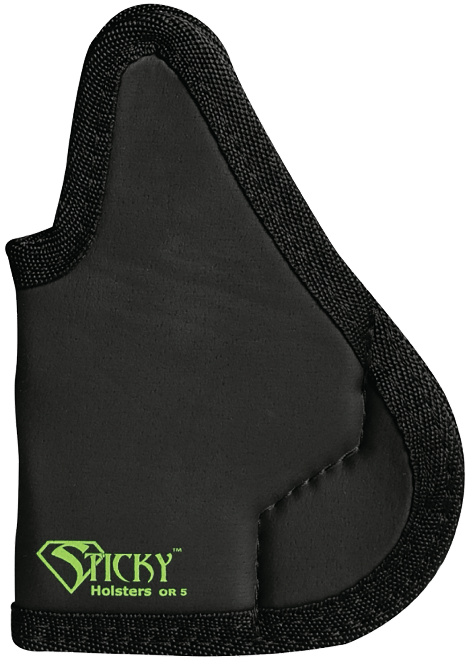 Sticky Holsters OR5 OR-5 Modified Black Cordura/Foam, Compatible w/Sig P365, Springfield Hellcat, Glock 42, Springfield XDS Ambidextrous