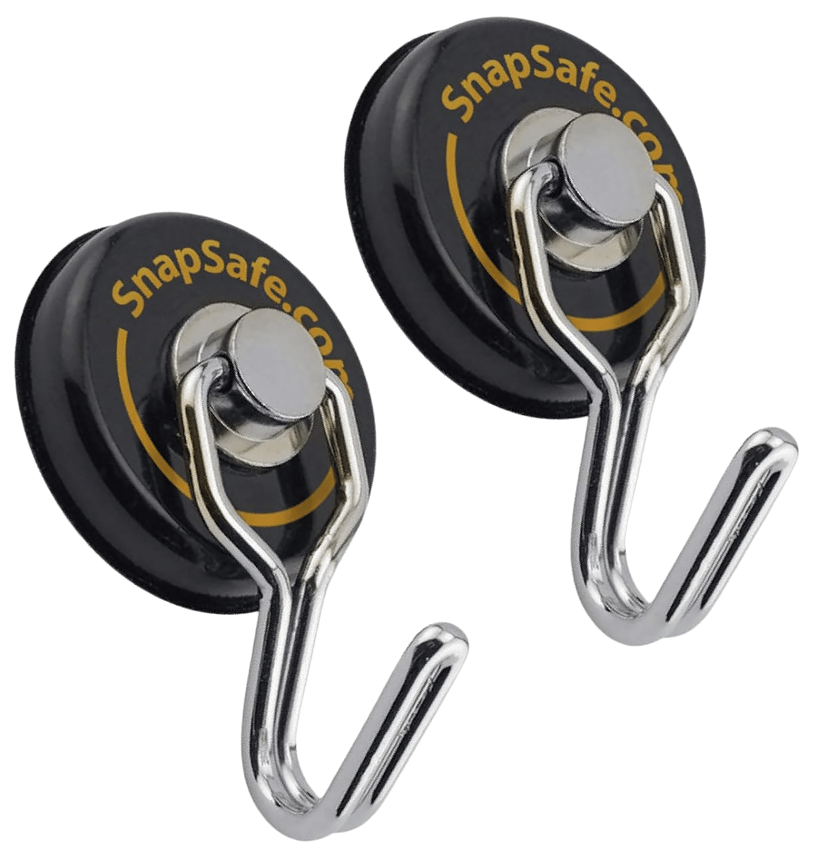 SnapSafe 75914 Swivel Hooks Magnetic 1" 2 Per Pkg