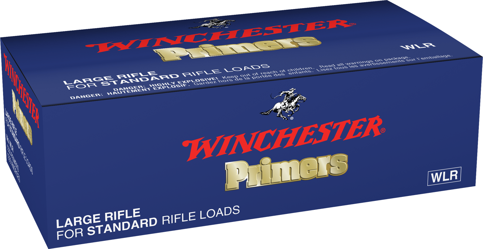 Winchester Ammo WLR Centerfire #8-1/2 - 120 Large Rifle 1000 Per box/5 Case