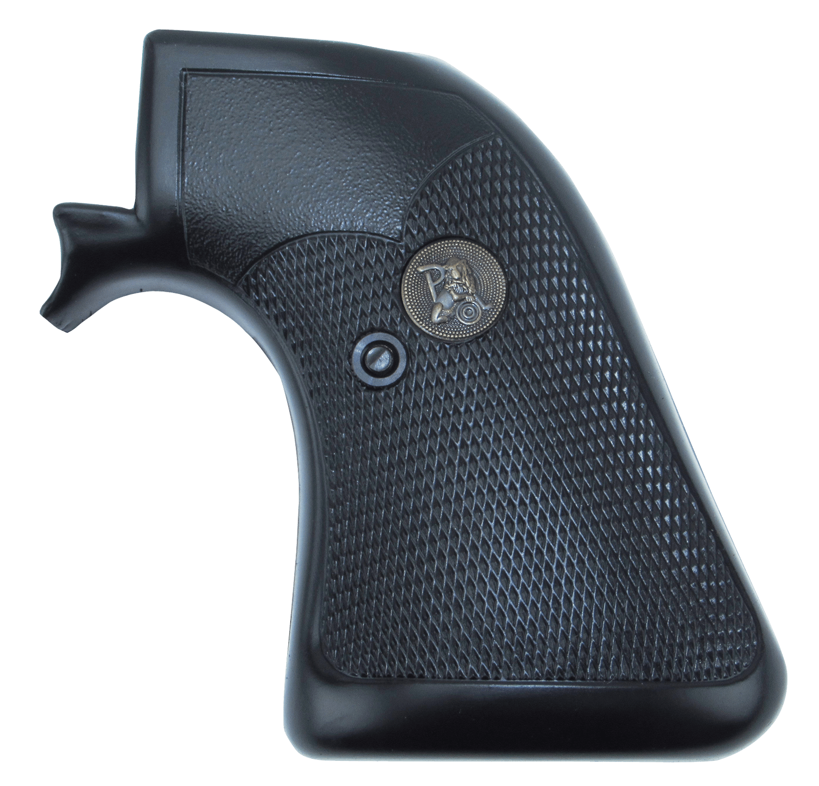 Pachmayr 03137 Presentation Grip Checkered Black Rubber for Ruger Blackhawk (New Model)