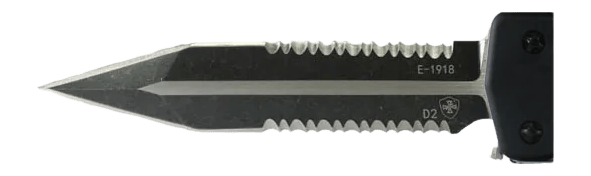 TEMP S3-BR-43-1 SML  G3 ZINC BLK RUBBER DAGGER SER