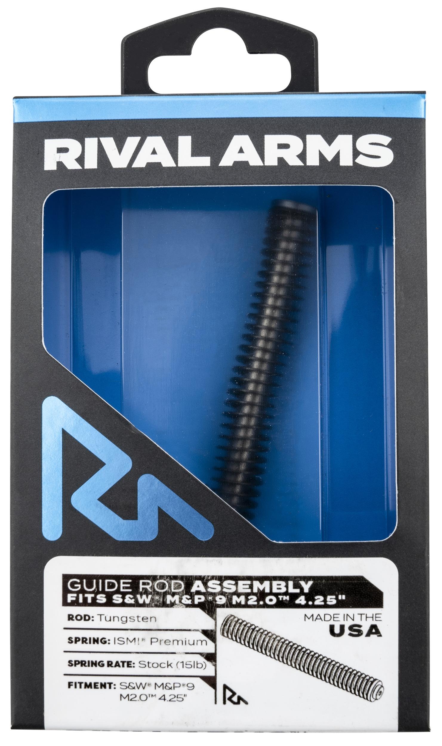 Rival Arms RARA50M201T Guide Rod Assembly Guide Rod Assembly Tungsten for S&W M&P-9 (4.25")