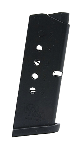 ProMag SMI20 Standard  6rd 380 ACP Fits S&W Bodyguard Blued Steel