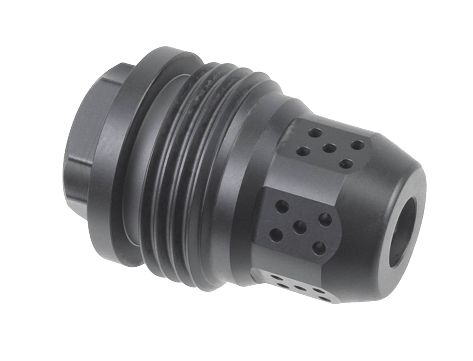 Jk Armament JKMDHDBE4524 Bald Eagle Compensator 45Cal Fits 5/8"x24 Stainless Steel Nitride Black