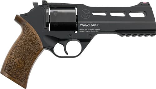 CHIAPPA RHINO 40SA 357MAG 4" ADJ. SIGHT NICKEL/WALNUT