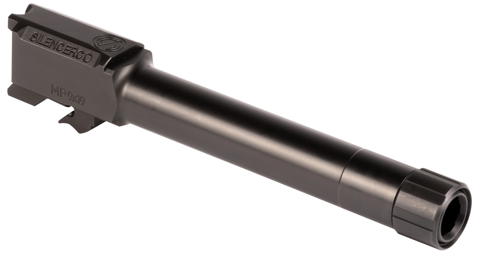SilencerCo AC2023 S&W 9mm Luger 4.75" Threaded Black Nitride Stainless Steel, Fits S&W M&P