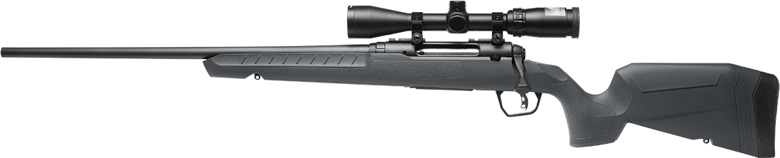 Savage Arms 32210 Axis 2 XP Combo 350 Legend 4+1 18" Black Sporter Barrel, Black Drilled & Tapped Steel Receiver, Fixed Gray Synthetic Stock, Left Hand, Boresighted 3-9x40