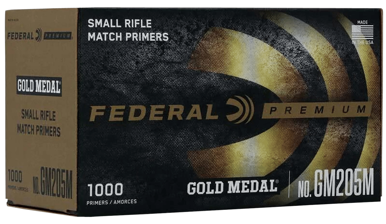 Federal GM205M Gold Medal Premium Small Rifle Multi Caliber 1000 Per Box/5 Case