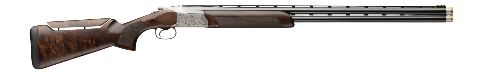 Browning 0183486002 Citori 825 Pro Sporting Full Size 20 Gauge Break Open 3" 2rd 32" Blue Polished Over/Under Vent Rib Barrel, Silver Nitride Engraved Steel Receiver, Adj Comb Grade III/IV Gloss Walnu