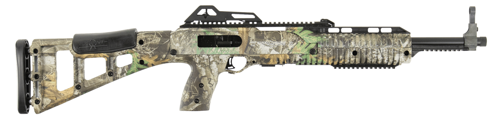 Hi-Point 1095TSEDGE 1095TS Edge 10mm Auto 10+1 17.50" Threaded Barrel, Realtree Edge Metal Finish, Realtree Edge Fixed Skeletonized Stock, Real Tree Edge  Polymer Grip