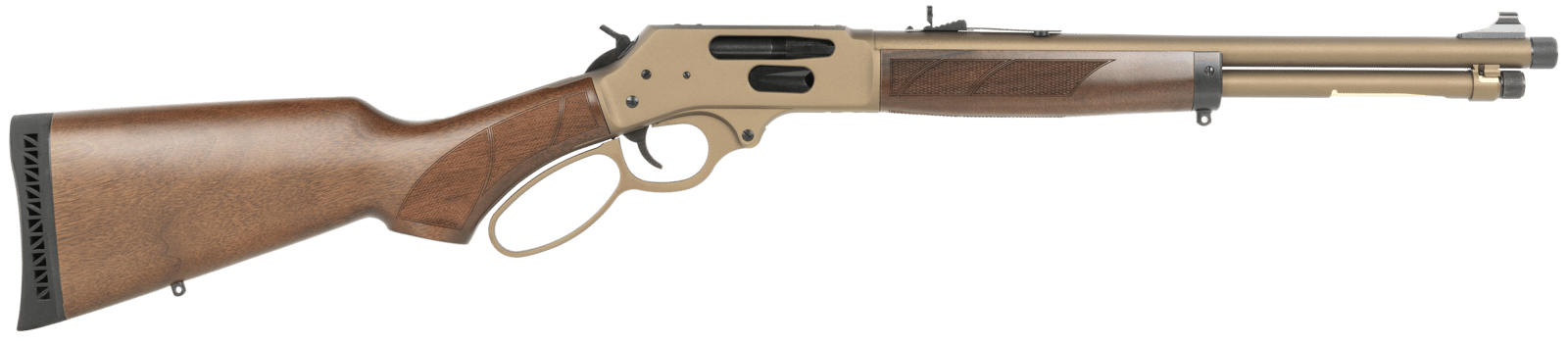Henry H009XCW3030 Explorer Carbine 30-30 Win 4+1 16.50" Burnt Bronze Cerakote Threaded Barrel, Burnt Bronze Cerakote Steel Drilled & Tapped Receiver, American Walnut Fixed w/Pistol Grip Stock