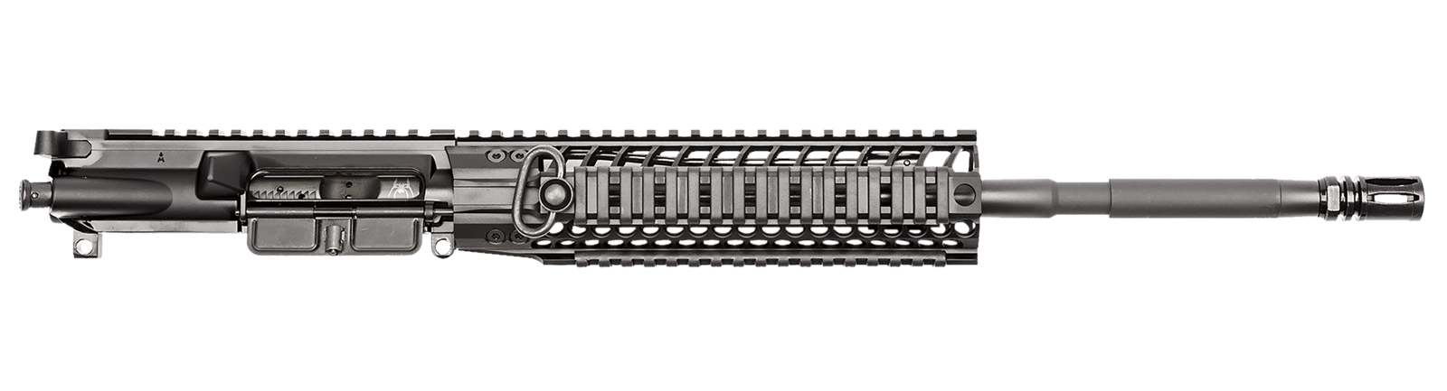 Spikes STU5025R9S Complete Upper  5.56x45mm NATO 16" Black Phosphate Barrel, 7075-T6 Aluminum Black Receiver, 9" BAR2 Free-Float Handguard for M4 Carbine