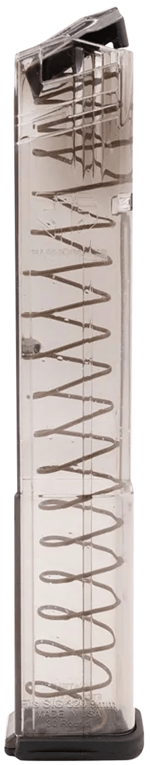 ETS Group SG932030 Pistol Mags  Clear Detachable 30rd 9mm Luger for Sig P320