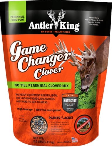 ANTLER KING GAME CHANGER CLOVER 2.5# PERENIAL 1/4 ACRE