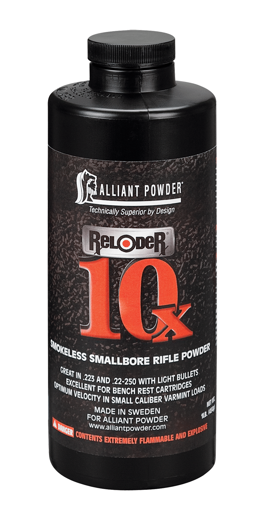 Alliant Powder RELODER10X Rifle Powder Reloader 10X Rifle Multi-Caliber Small Bore Rifle 1 lb