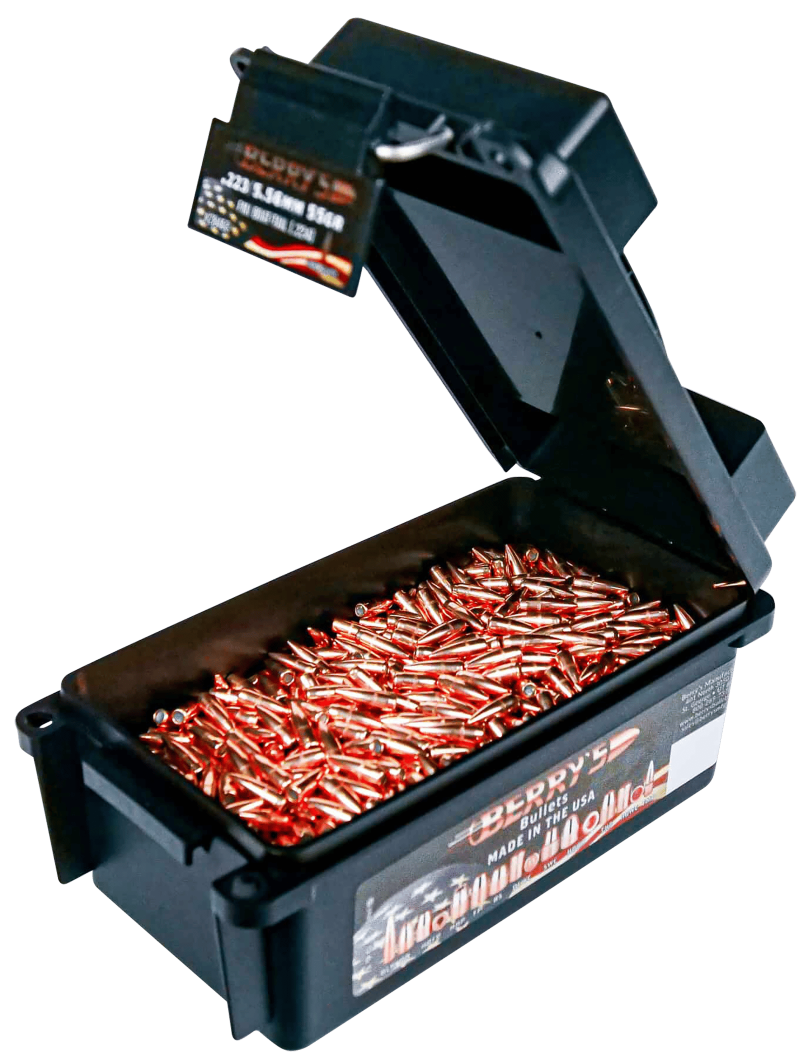 Berry's 28463 Superior  223/5.56 Cal 55gr Full Metal Jacket Boat Tail