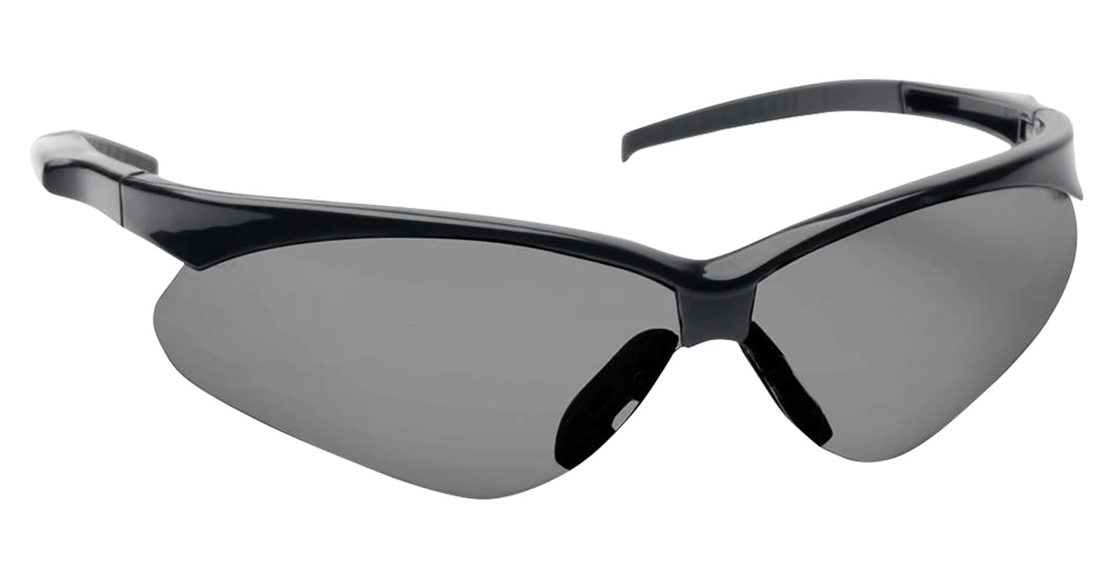 Walker's GWPSGLSMK Sport Glasses Crosshair Adult Smoke Gray Lens Polycarbonate Black Frame