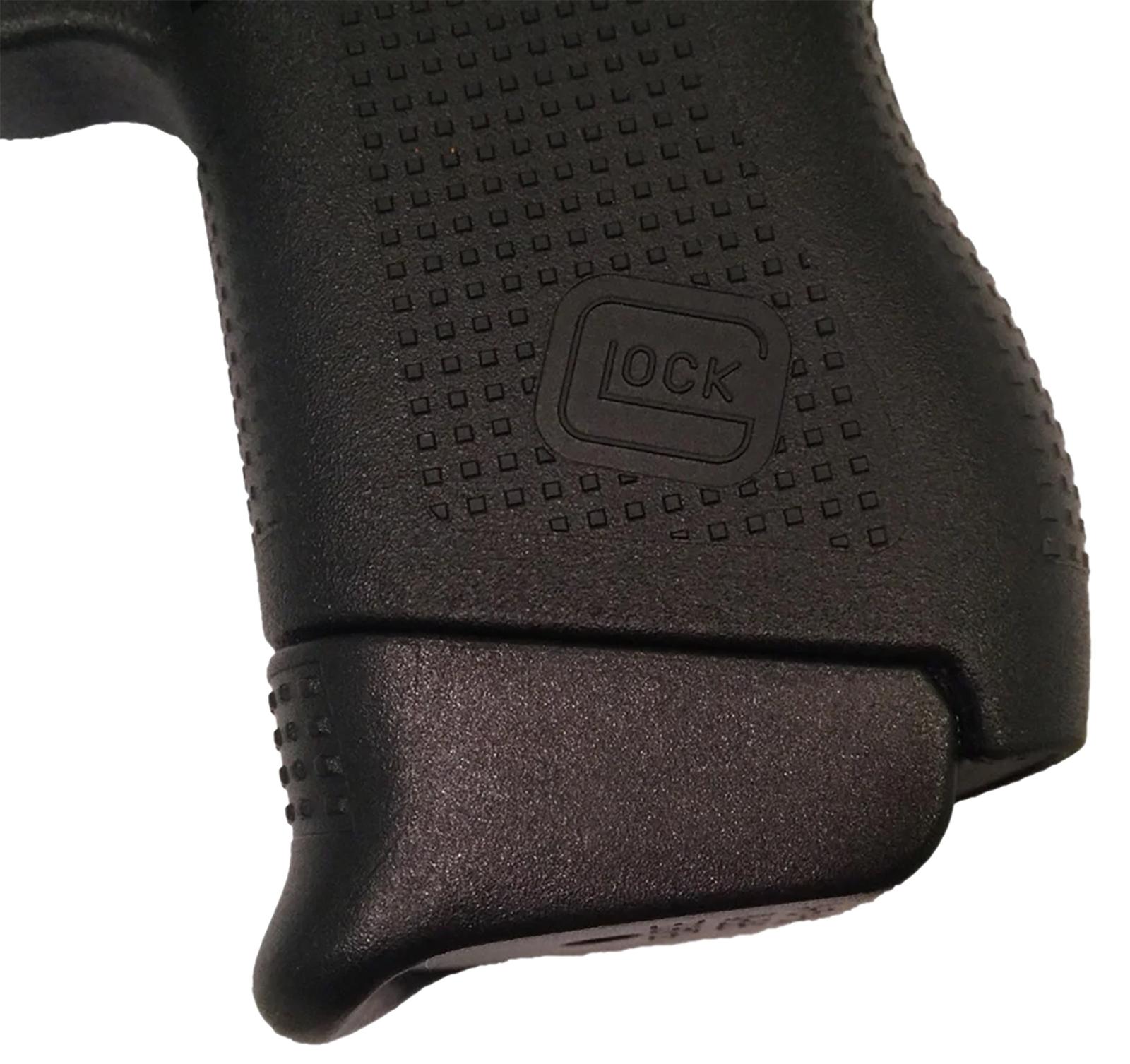 Pearce Grip PG42+1 Magazine Extension  made of Polymer with Black Finish & 3/4" Gripping Surface for Glock G42 (Adds 1rd)