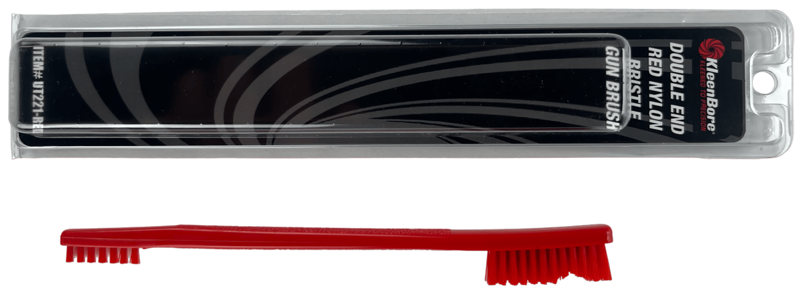 KleenBore UT221RED Double End Brush Utility Brush Red Nylon