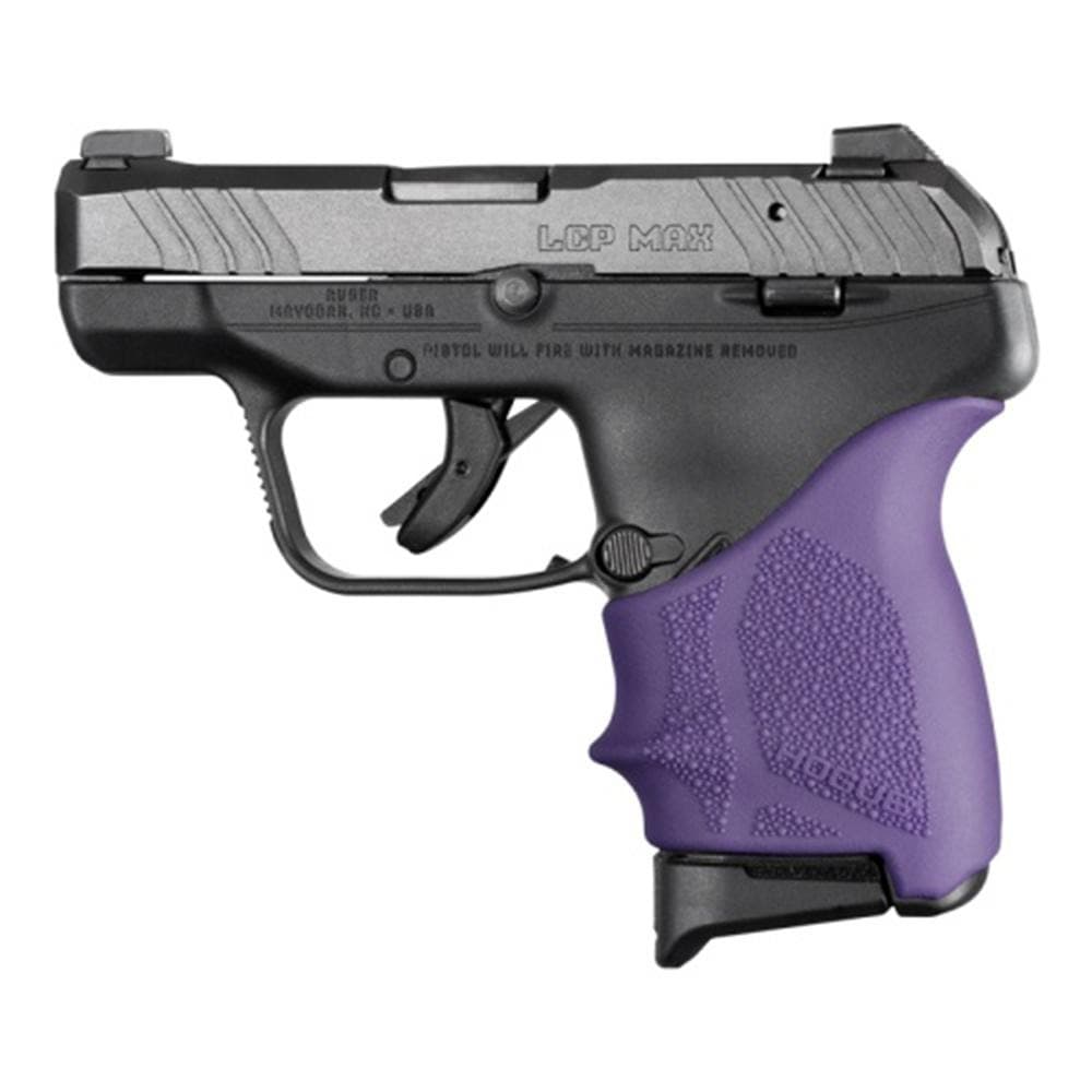 Hogue HandAll Beavertail Grip Sleeve Ruger LCP Max Purple