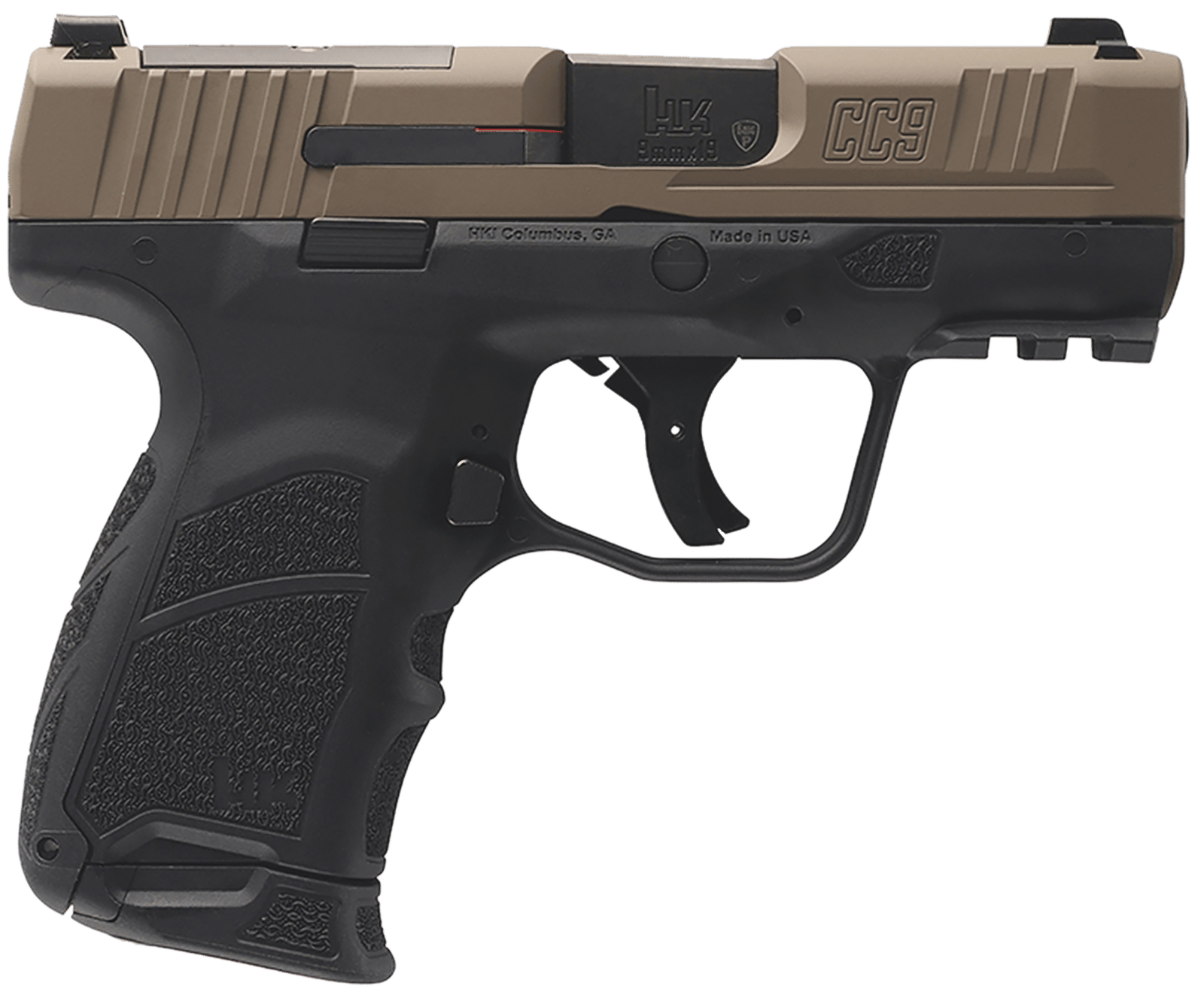 HK 81001192 PI CC9  H267 9MM OR 1X10R 1X12R    FDE