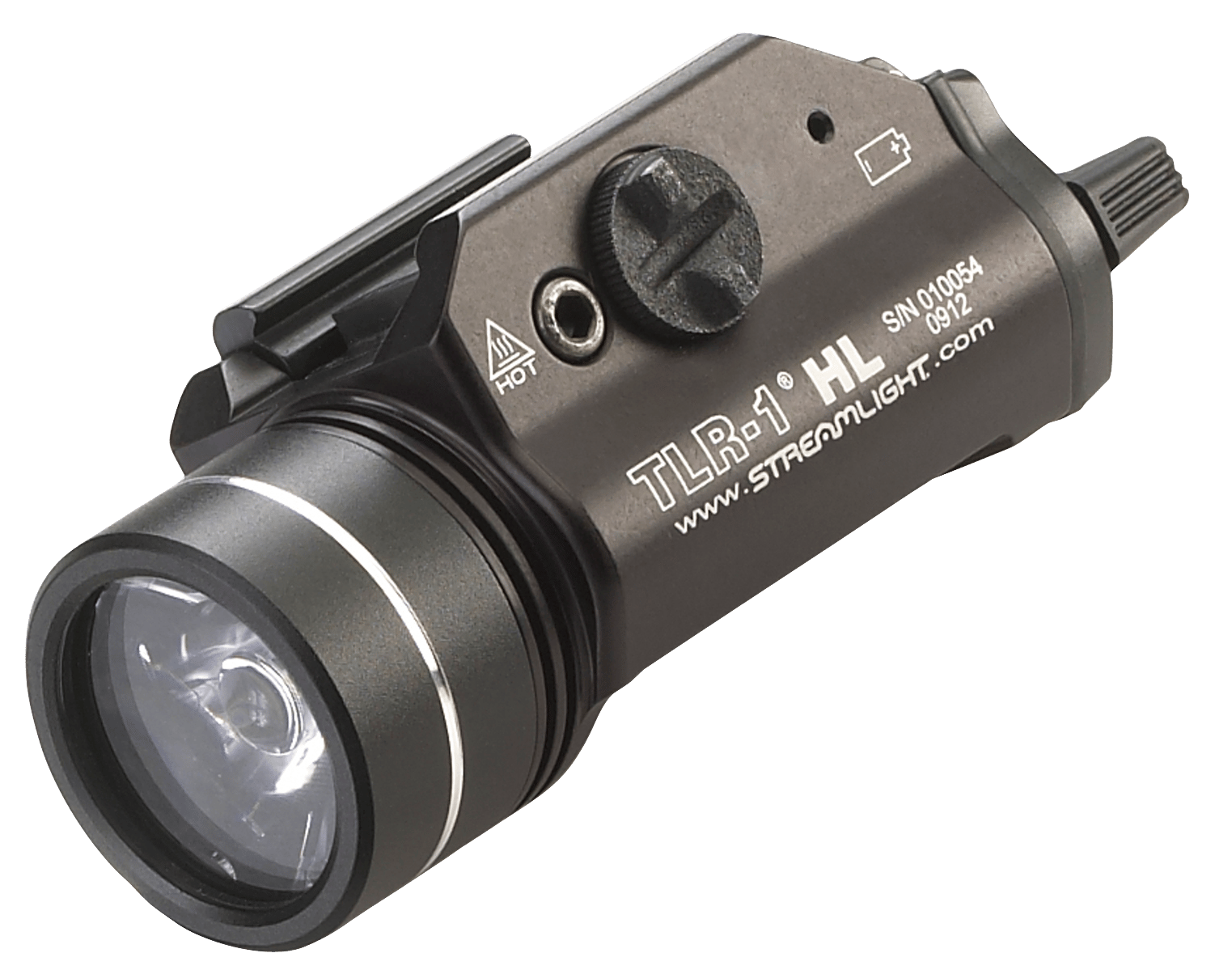 Streamlight 69260 TLR-1 HL Gun Light  Black Anodized 1,000 Lumens White LED