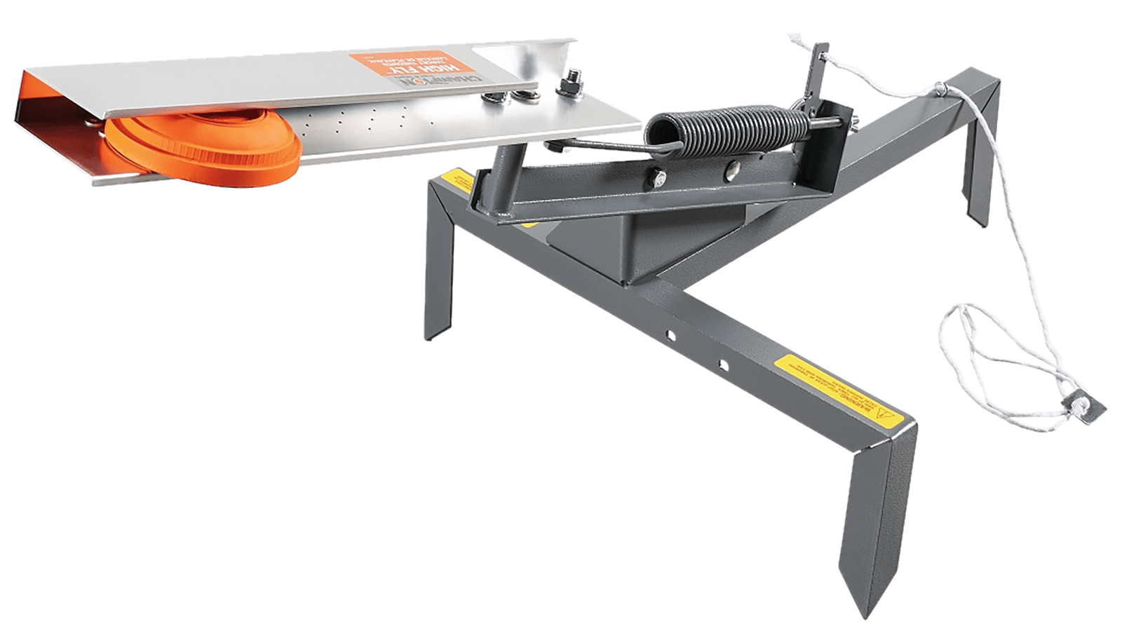 Champion Targets 40901 High Fly String Release Trap Silver Spring Loaded Cocking Single