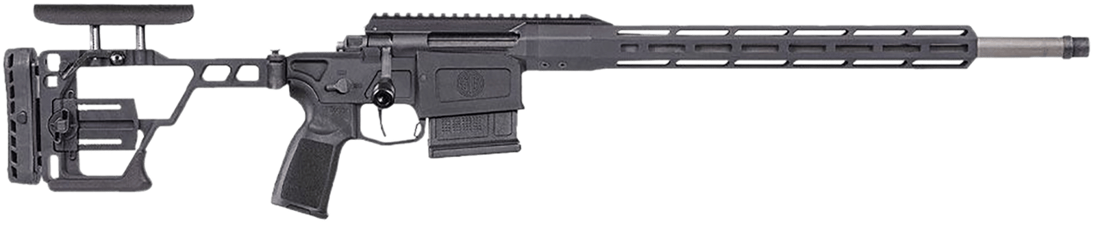 Sig Sauer CROSS6518B Cross  6.5 Creedmoor 5+1 18" Barrel, Black Anodized Metal Finish, Black Sig Precision Adjustable Folding Stock, Curved 2 Stage Match Trigger, Black Polymer Grip