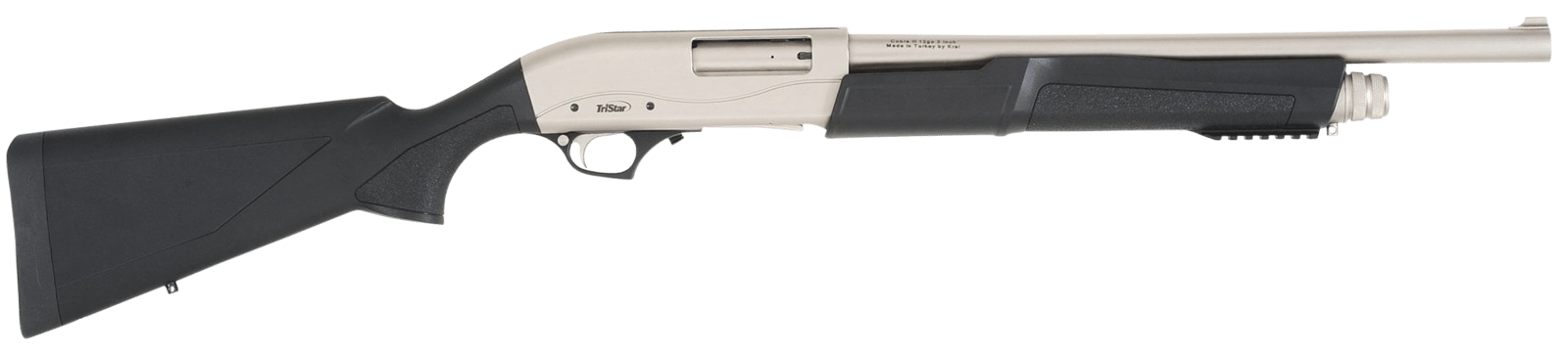 TriStar 23164 Cobra III Marine Pump 12 Gauge 18.50" 5+1 3" Silver Rec/Barrel Black Synthetic Stock Right Hand (Full Size) Includes 1 MobilChoke