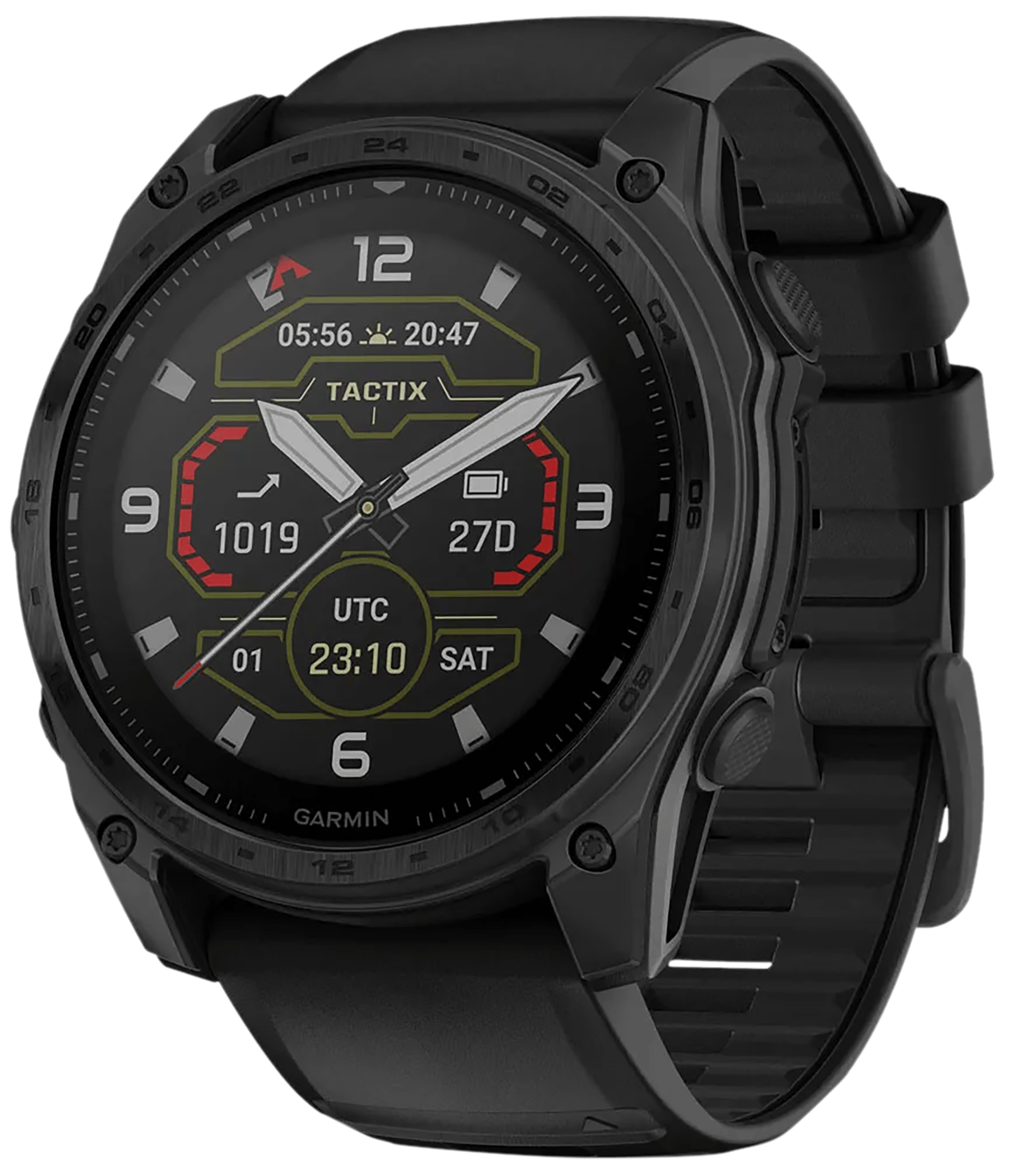 GAR 010-03407-00    TACTIX 8 51MM SOLAR  SAPPHIRE