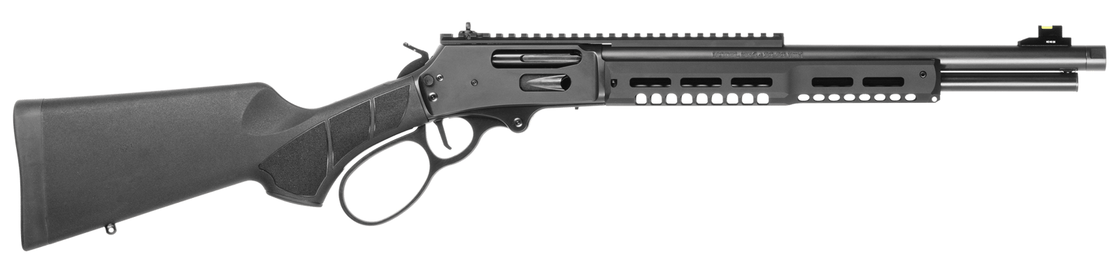 Smith & Wesson 14454 1854 Stealth Hunter 30-30 Win 5+1 16.50" Black Armornite Threaded Barrel, Black Anodized Stainless Steel Receiver w/Picatinny Rail, M-LOK Forend, Black Synthetic Fixed Stock