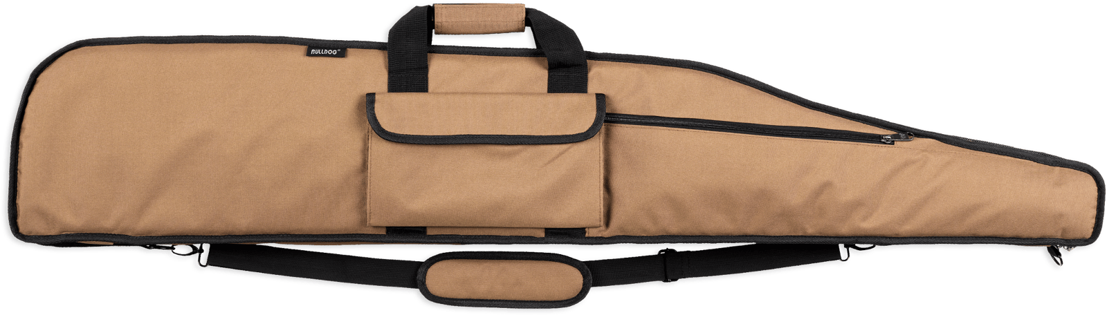 Bulldog BD370 Long Range Rifle Case 48" Tan with Black Trim Water-Resistant Nylon Rifle