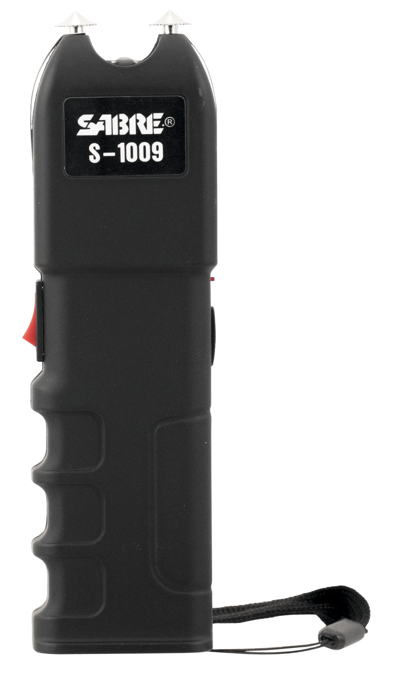 Sabre S1009 Tactical Stun Gun w/Flashlight Black Plastic 1.25 uC Pain Rating