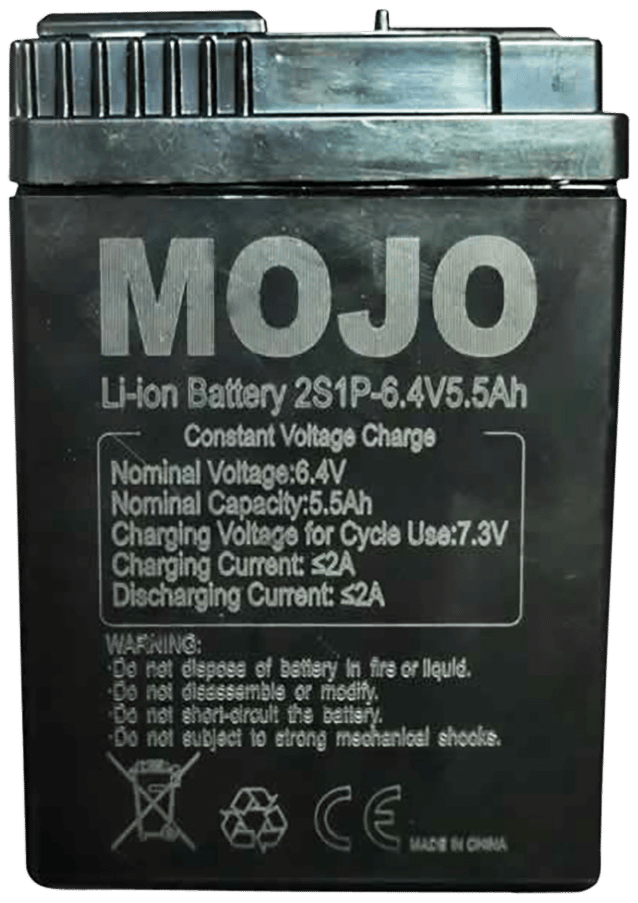 Mojo Outdoors HW2519 Mallard King  Black 6.0 Volts 5.5 mAh